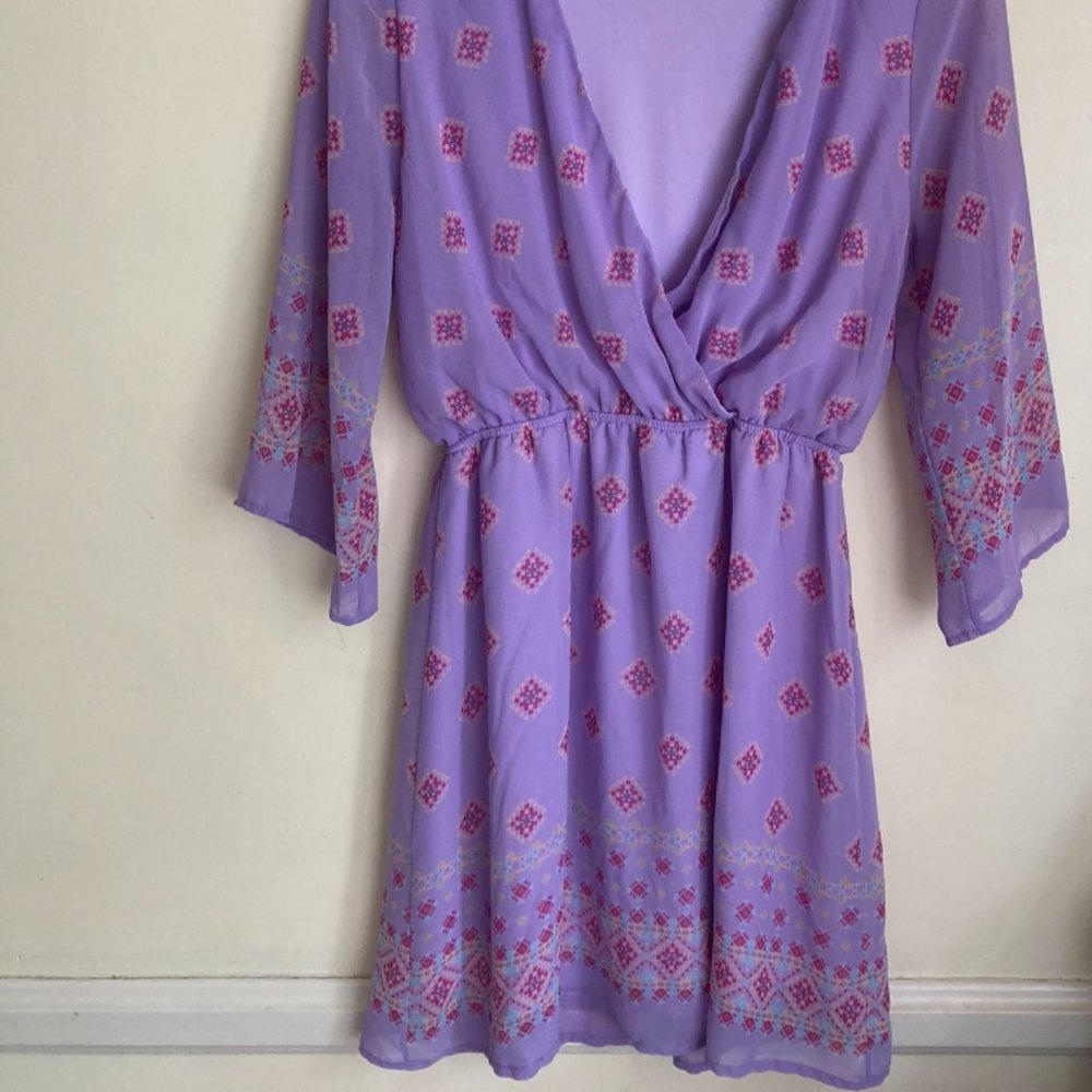 Lovely, lavender spring time dress.